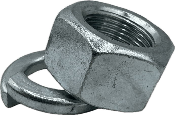 Curt 1" Shank Replacement Nut & Washer