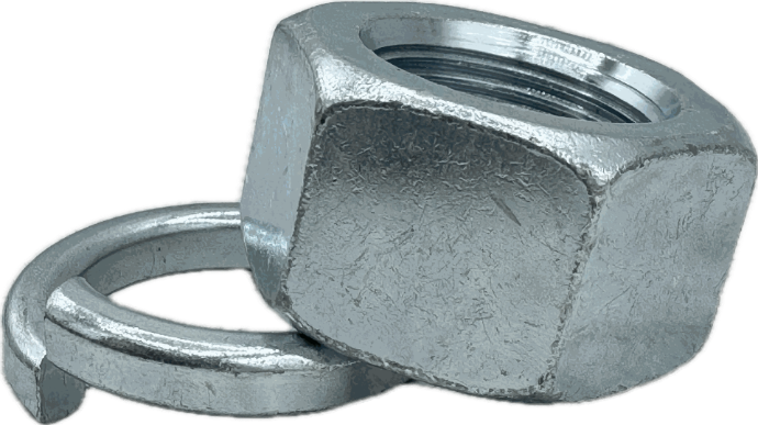 Curt 1-1/4" Shank Replacement Nut & Washer