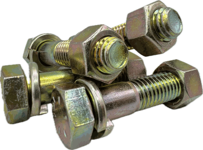 Curt Grade 8 Pintle Mount Hardware Kit (Bolts, Lock Washers, Nuts)