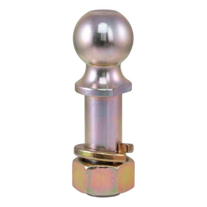 Curt 2" Replacement Ball for Combo Pintle, 1-1/4" Shank, 10000 Lb Capacity, Includes Lock Washer and Nut