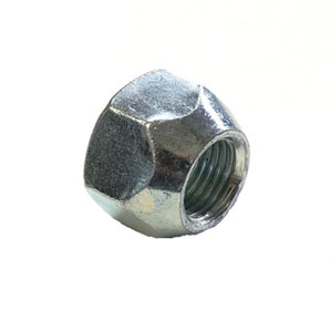 Lug Nut, Threads: 1/2"-20, Cone: 60 Degrees, Finish: Zinc Plated, Style: Open-End, Socket Size: 13/16", Brand: Continental