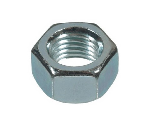 Hex Nut, Full, 1/2-13 Coarse Thread - Stainless Steel