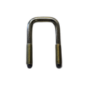 U-Bolt, Square, Stainless Steel, 1/2" X 1-7/8" X 5-1/2", Sold As Each, (Replaces # 1534)