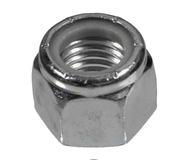 1/2" Lock Nut GR-5, Stainless Steel, Nylock, Load Rite OEM