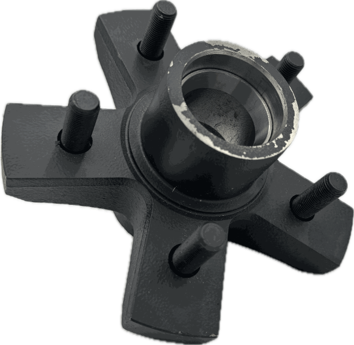*Special* Trailer Hub, 1-3/8" X 1-1/16" Bearings, 5 X 5" Bolt Pattern, Painted Finish. Dexter Brand