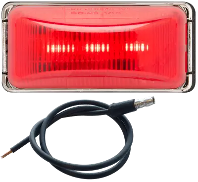 Marker Light Kit, Red Led, 2-3/4" Length, Optronics Brand