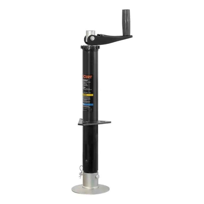Curt A-Frame Jack, Side Wind 2000#, 14-1/2" Lift (Replaces RV20000303)