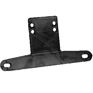 License Plate Bracket Black Plastic, LR # 2016.01