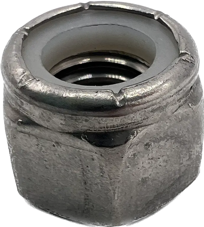 Lock Nut, 7/16-14", Nylock, Stainless Steel