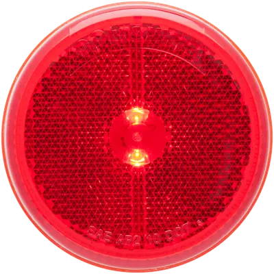 Marker Light Kit, Red Led, 2-1/2" Round, Optronics Brand