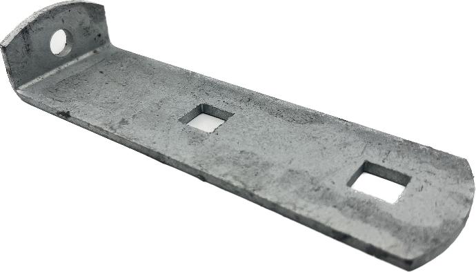 Load Rite Fender Bracket, Flush Mount , L-Shape. 6.5" x 1.18" Mounts With 3/8" Carriage Bolts To Fender