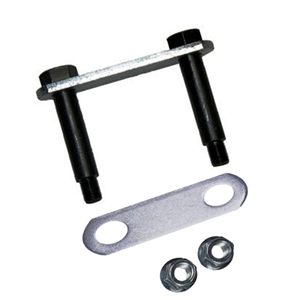 Shackle Plate 3-1/8" Center (4-3/8" OAL) W/ 9/16" Bolts, Kit (Includes Links, Bolts, And Nuts)