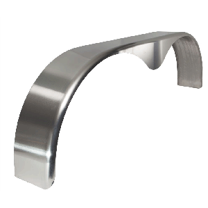 Trailer Fender, Material: Smooth Aluminum, 72"L x 9"W x 19"H, Thickness: ", Fits: 14" - 16" Wheels, Brand: Tie Down Engineering, Sold as each