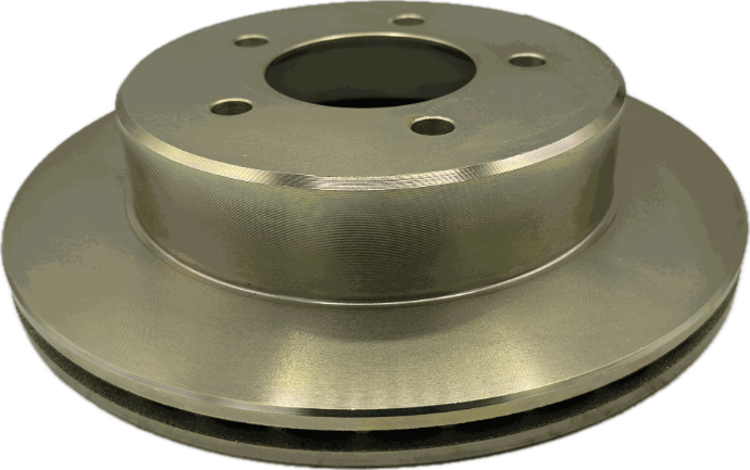 Ufp Db-35 Zinc Plated Disc Brake Cap-Style Rotor 10.75 " Diameter, 5 X 4.5" Bolt Pattern [Bulk] 070-015-02