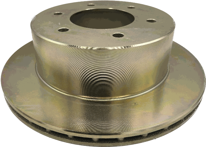 Ufp Db-35 Zinc Plated Disc Brake Cap-Style Rotor 12" Diameter, 6 X 5.5" Bolt Pattern [Bulk]