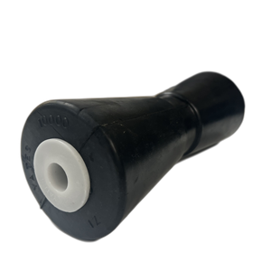 Boat Trailer Keel Roller 10" V-Style Black *Factory Seconds / Blemished*