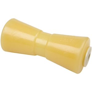Boat Trailer Keel Blem Roller 10" V-Style 5/8" ID Yates Yellow Tpr