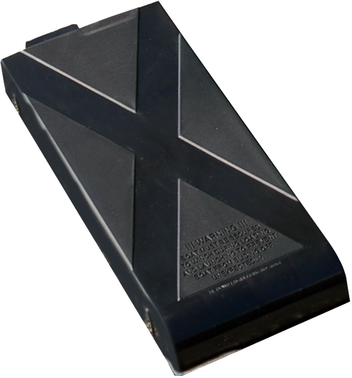 Cover, Plstc, Bunk, 2X6X12", Black