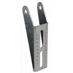 Bunk Bracket,8"Edge Radius End [Bulk-Ea]