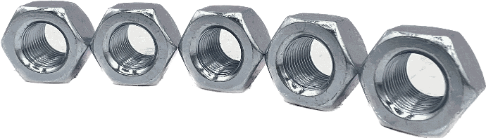 Lug Nut (5-Pack), Threads: 1/2"-20, Cone: 60 Degrees, Finish: Zinc Plated, Style: Open-End, Socket Size: 13/16", Brand: CE Smith Co.