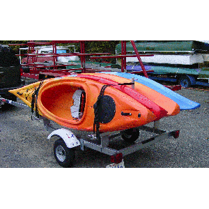 Removable kayak rack online for trailer