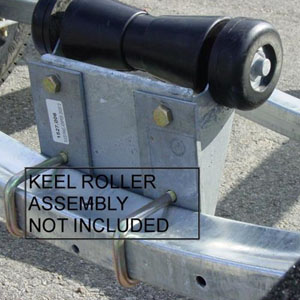 Boat Trailer Keel Roller Brackets